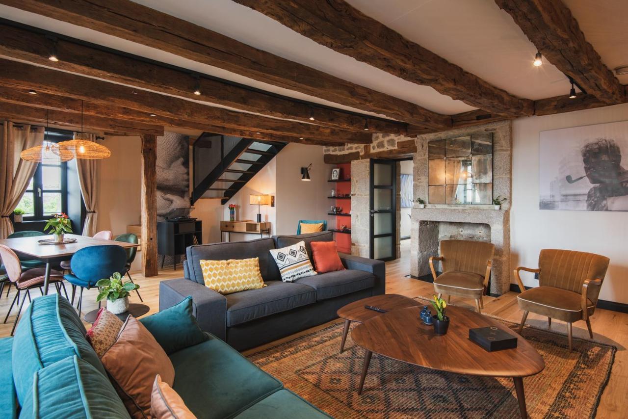 Luxury Cosy Family Nest In The Medieval Town Dinan Ngoại thất bức ảnh